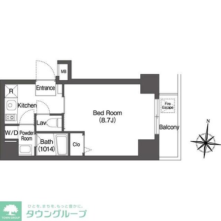 エスタート両国の物件間取画像